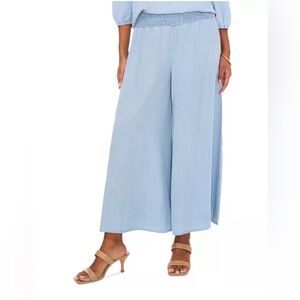 Sam & Jess Light Blue Wide-Leg Women's Pants XL